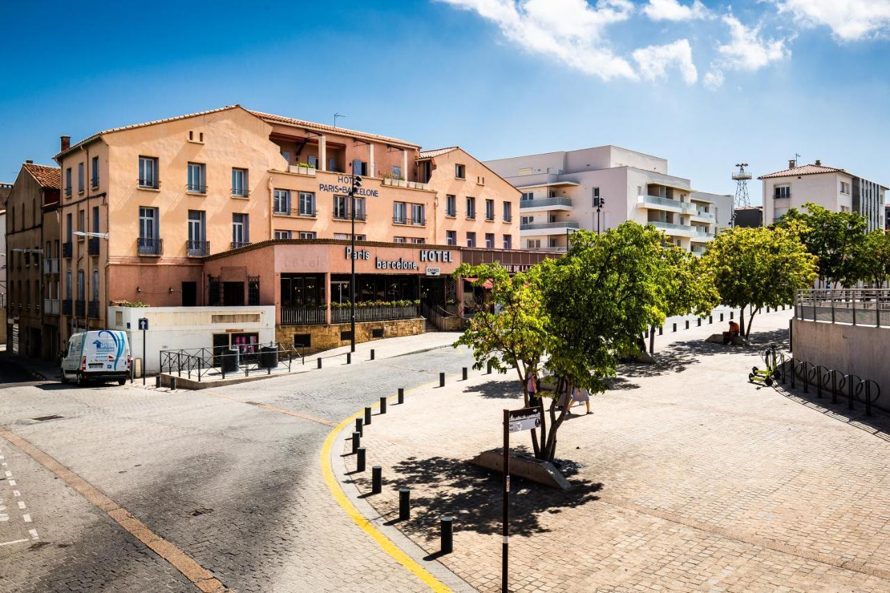 Hotel Pb - Paris-Barcelone Perpignan Zewnętrze zdjęcie