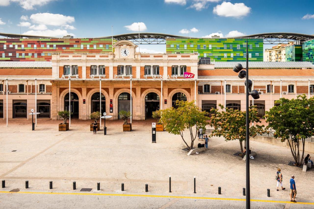 Hotel Pb - Paris-Barcelone Perpignan Zewnętrze zdjęcie