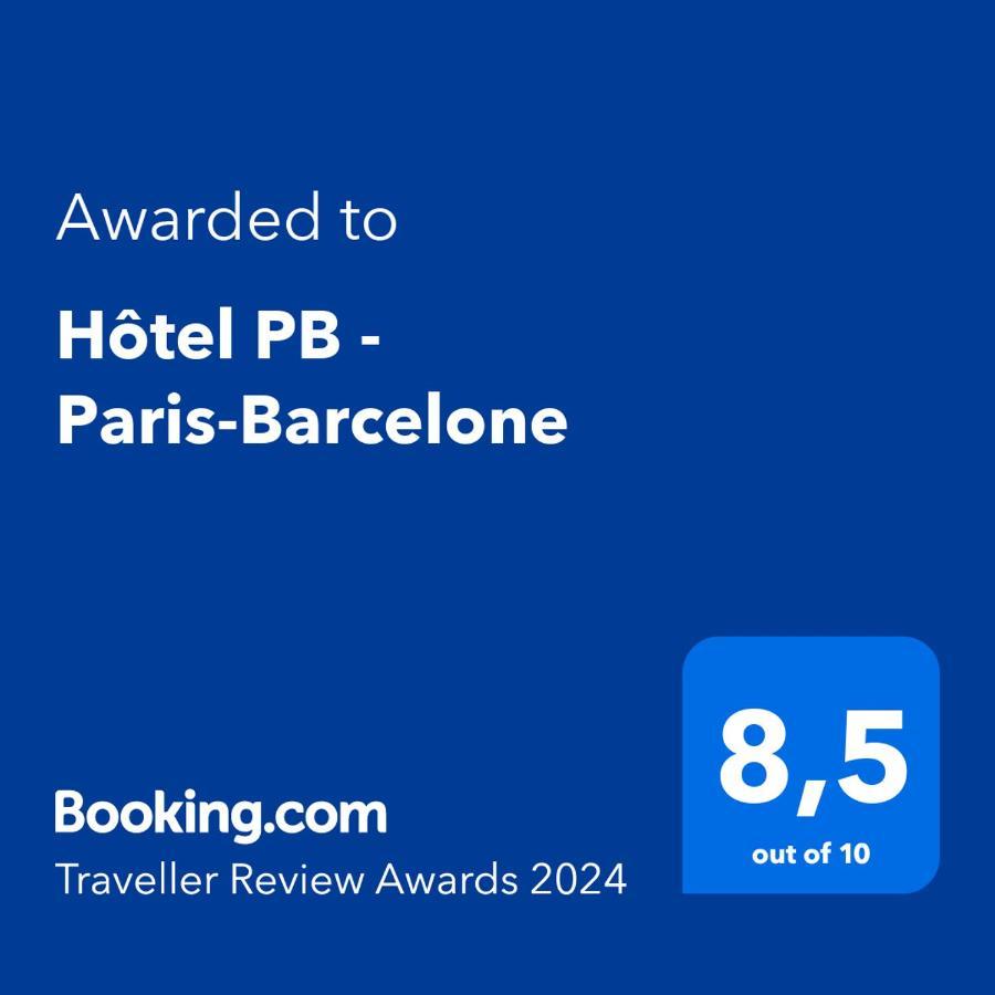 Hotel Pb - Paris-Barcelone Perpignan Zewnętrze zdjęcie