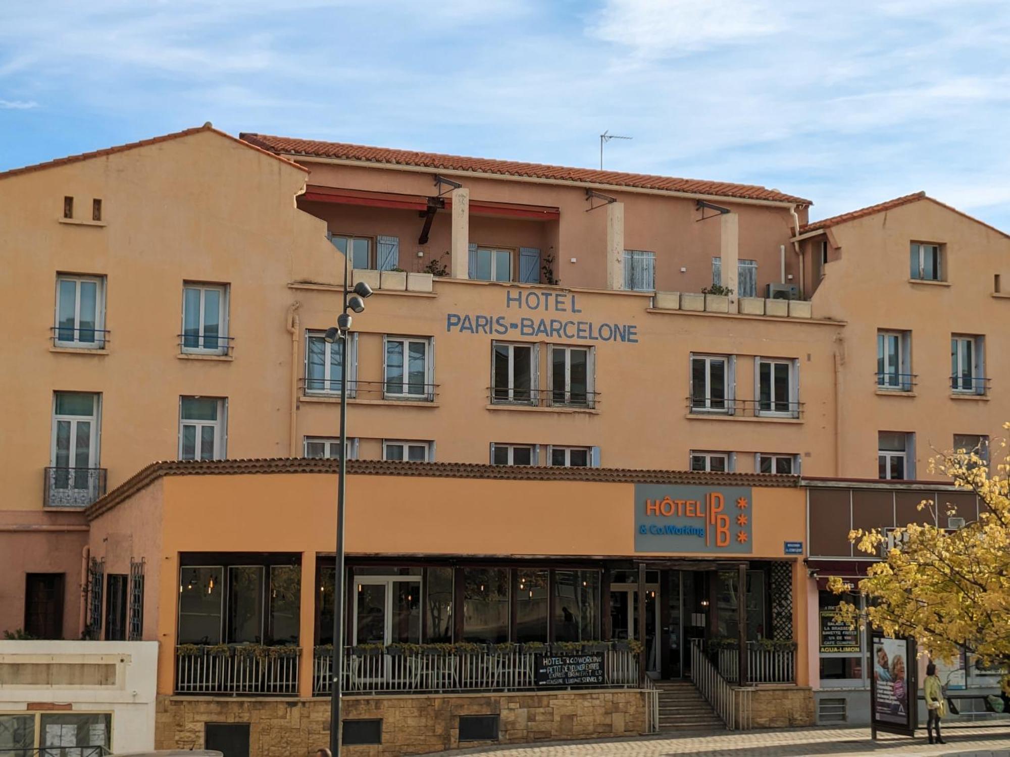 Hotel Pb - Paris-Barcelone Perpignan Zewnętrze zdjęcie